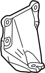 112334GA0A - Engine: Front Mount Bracket for INFINITI: Q50 Image