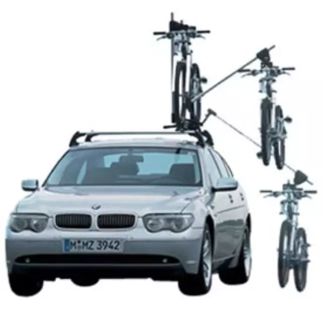 82729407932 - Hauling: Bicycle Lift For 2 Bikes - Coupe for BMW: 328i, 328i xDrive, 335d, 335i, 335i xDrive, 335xi, 525i, 528i, 528i xDrive, 535i, 550i Image
