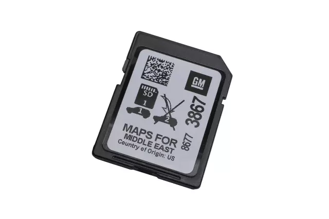 86773867 - : Navigation Data Card for GM Image