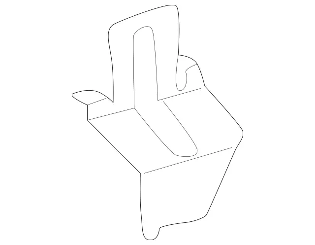 2024760636 - Fuel System: Holder for Mercedes-Benz: C220, C230 Image image