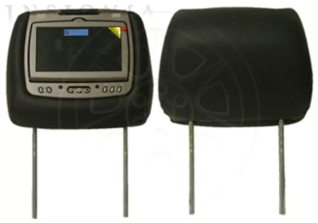 22839606 - Audio/Video: Headrest DVD System - Leather - Ebony for GM Image