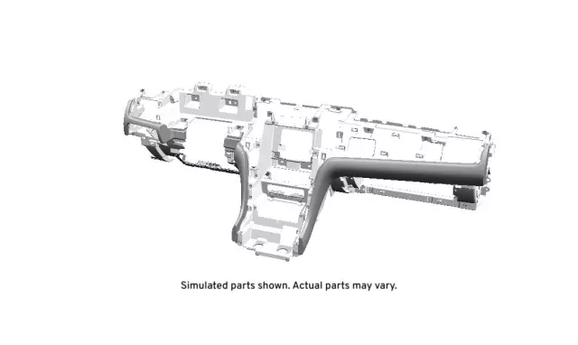 22845823 - Body: Instrument Panel for Cadillac: Escalade, Escalade ESV Image