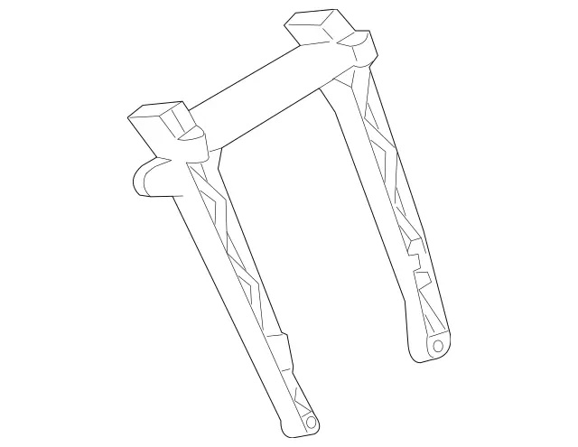 2116200786 - Body: Center Reinforced for Mercedes-Benz Image