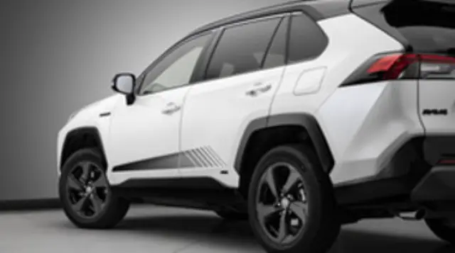 PT7474221102 - Exterior: Exterior Graphics, Lower Body, Black for Toyota: RAV4, RAV4 Prime Image