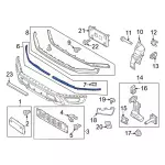 ML3Z17626AD - : Cover Molding for Ford: F-150 Image