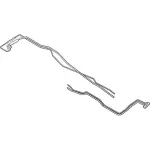 JL1Z19867DA - HVAC: AC Tube for Ford Image