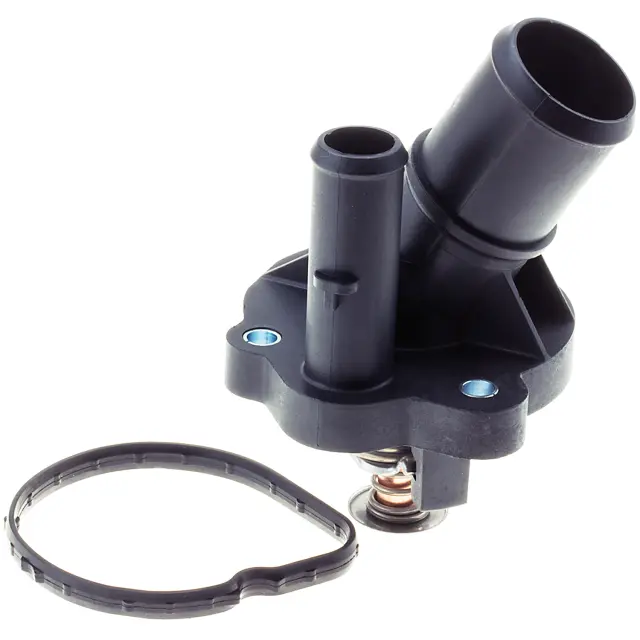 512185 - Belts and Cooling: Integrated Housing Thermostat-180 Degrees w/ Seal for Motorad Image