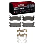 1115063601 - : DFC Active Perform Pads and Hardware Kit for DYNAMIC FRICTION Image