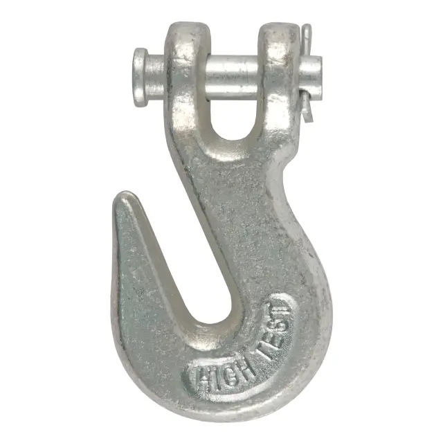 81330 - : 1/4" Clevis Grab Hook (2,600 lbs, 3/8" Pin) for CURT Image