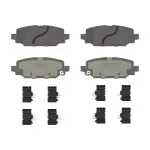 OEX2172 - : OEX Rear Disc Brake Pad Set Premium Ceramic for WAGNER BRAKE Image