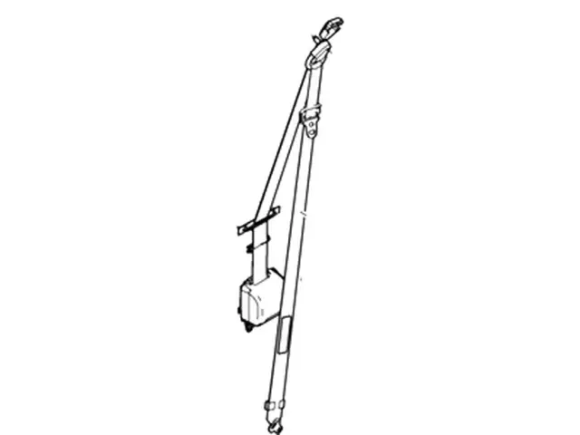 6C2Z16611B69EA - Electrical: Rear Seat for Ford: E-150, E-150 Club Wagon, E-250, E-350 Club Wagon, E-350 Super Duty, E-450 Super Duty Image