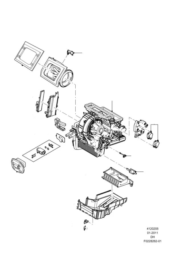 CV6Z19849A - HVAC: Expansion Valve for Ford Image