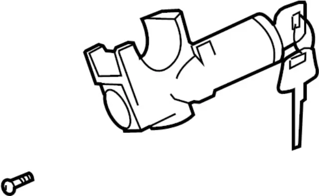 D870062J00 - Steering: Key Cylinder for INFINITI: G20 Image image