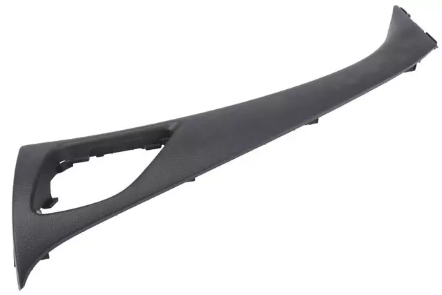 Jet Black Passenger Side Instrument Panel Trim Plate Applique - GM (94540397)