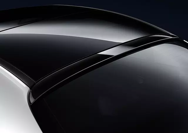 2057930488 - Exterior: Roof Spoiler (Primed) - Sedan for Mercedes-Benz: C250, C300, C350, C350e, C400, C63 AMG, C63 AMG S, E300, E450, E53 AMG, E63 AMG S Image