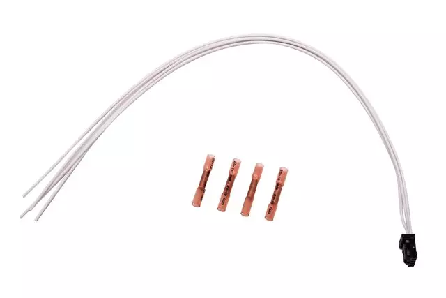 PT3750 - Electrical, Lighting and Body: Wiring Pigtail for Buick: Enclave, Encore GX, Envision | Cadillac: CT4, CT5, CT6, Escalade, Escalade ESV, LYRIQ, SRX, XT4, XT5, XT6 | Chevrolet: Blazer, Bolt EUV, Bolt EV, Colorado, Corvette, Cruze, Equinox, Express 2500, Express 3500, Impala, Malibu, Malibu Limited, Silverado 1500, Silverado 1500 LTD, Silverado 2500 HD, Silverado 3500 HD, Suburban, Suburban 1500, Tahoe, Trailblazer, Traverse, Traverse Limited | GMC: Acadia, Canyon, Hummer EV Pickup, Savana 2500, Savana 3500, Sierra 1500, Sierra 1500 Limited, Sierra 2500 HD, Sierra 3500 HD, Terrain, Yukon, Yukon XL, Yukon XL 1500 Image