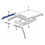 5L5Z13403E52A - Body: Rear Panel for Ford: Ranger Image