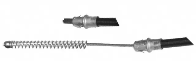 Driver Side Parking Brake Rear Cable - ACDelco (18P422)