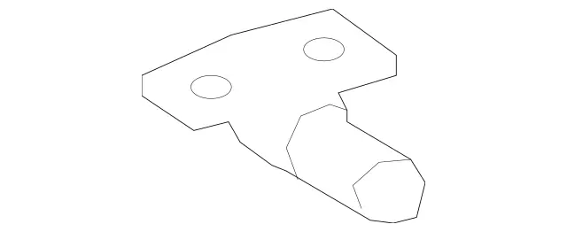 164490073764 - Exhaust: Center Muffler Bracket for Mercedes-Benz Image