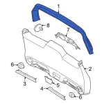 M1PZ7841308AA - : Upper Trim for Ford: Bronco Sport Image