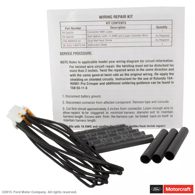 1W3Z14S411AC - : Wire Assembly for Ford Image