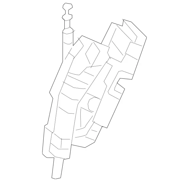 997301401 - Rear Doors: Door Lock for Mercedes-Benz: GL350, GL450, GL550, GL63 AMG, GLE300d, GLE350, GLE400, GLE550e, GLE63 AMG, GLS350d, GLS450, GLS550, GLS63 AMG, ML250, ML350, ML400, ML550, ML63 AMG Image image