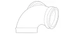 275098151664 - Cooling System: Intermediate Pipe for Mercedes-Benz Image