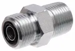 G607700608 - : Male Flat-Face O-Ring to Male Pipe NPTF (SAE to SAE) for Gates Image