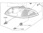 3F2Z13008CB - Electrical: Headlamp Assembly for Ford: Windstar Image