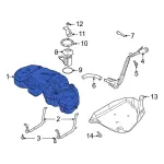LX6Z9002M - : 2021-2024 Ford Bronco Sport - Fuel Tank for Ford: Bronco Sport Image