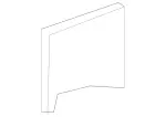 90669267027J69 - : Side Trim for Mercedes-Benz Image