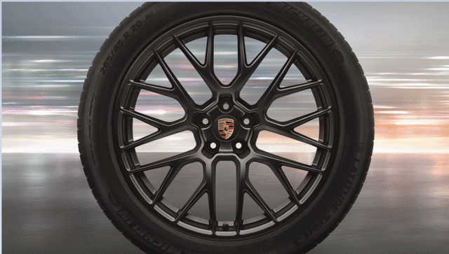 95B04460017 - : 20-Inch Rs Spyder Design Winter Wheel-And-Tire for Porsche Image