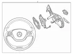 246014037N31 - : Steering Wheel for Mercedes-Benz Image