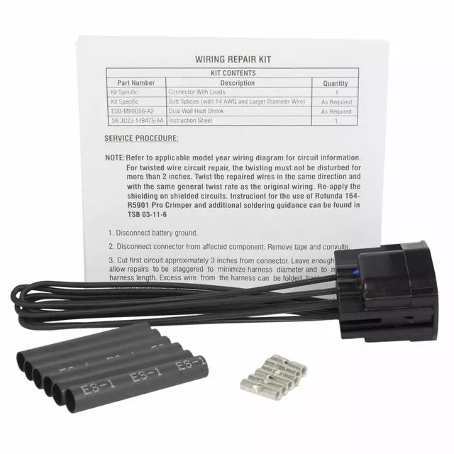 DU2Z14S411AEA - : Wire Assembly for Ford Image