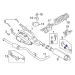 LK4Z5A262D - : Rear Hanger Insulator for Ford: Transit-150, Transit-250, Transit-350, Transit-350 HD Image