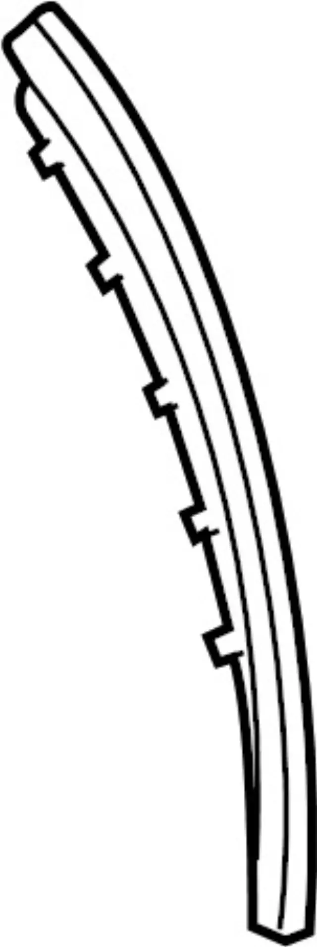 828391W310 - Body: Front Weather-strip for INFINITI: QX4 Image