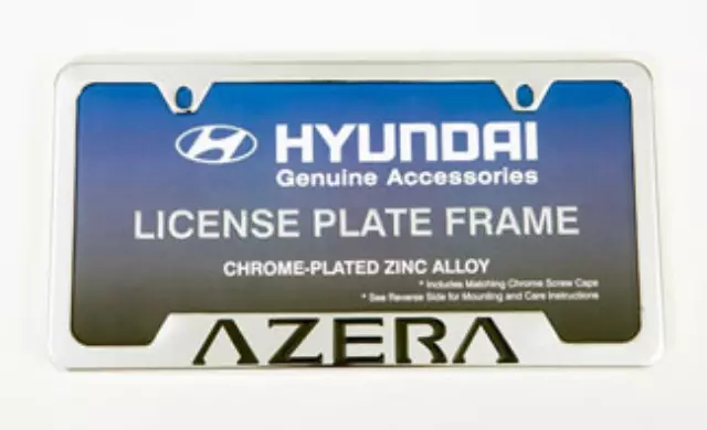40231920 - Exterior: License Plate Frame, Chrome Plated for Hyundai Image