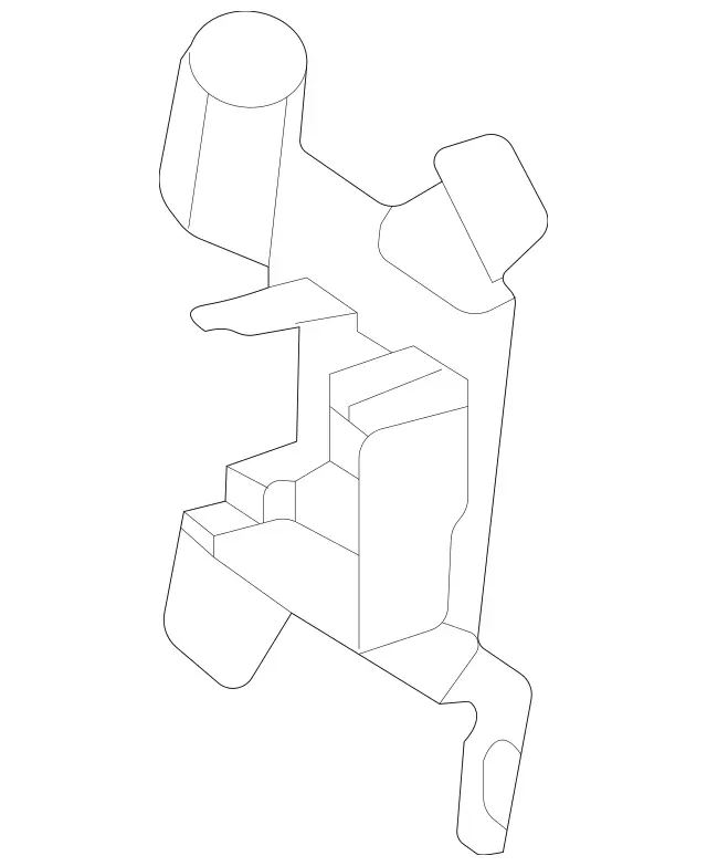 2478858500 - Attachment Parts: Mount for Mercedes-Benz: GLB250, GLB35 AMG Image image