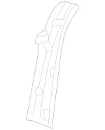 20374714717E94 - : Lower Molding for Mercedes-Benz Image