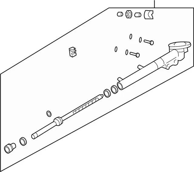 89115441A - : Outer Tie Rod Adjust Nut for INFINITI: G35, M35h, Q45, Q50, Q60, Q70, Q70L Image