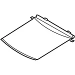 DE9Z78519A02AC - Body: Sunshade for Lincoln: MKT Image