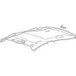 FS7Z5451916RF - Body: Headliner for Ford: Fusion Image
