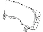 2L7Z10849AB - : Instrument Cluster for Lincoln: Navigator Image