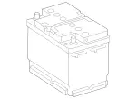 9823308 - Electrical Equipment and Instruments: Electrical System Battery for Mercedes-Benz Image
