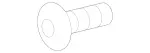9906518 - Rear-End Door: Combi. Pan Head Screw for Mercedes-Benz Image