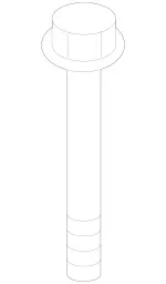 91014301001564 - : Hexalobular Screw for Mercedes-Benz: 180C, C230, C240, C280, C300, C32 AMG, C320, C350, C55 AMG, CLE450, CLK320, CLK350, CLK500, CLK55 AMG, CLK550, CLK63 AMG, E350, G500, G550, G63 4x4 Squared AMG, G63 AMG, Maybach S550, Maybach S560, Maybach S600, Maybach S650, S450, S550, S550e, S560, S600, S63 AMG, S65 AMG, SL400, SL450, SL550, SL63 AMG, SL65 AMG, SLC300, SLC43 AMG, SLK250, SLK280, SLK300, SLK350, SLK55 AMG Image