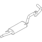 EL3Z5230A - Exhaust: Muffler for Ford: F-150 Image