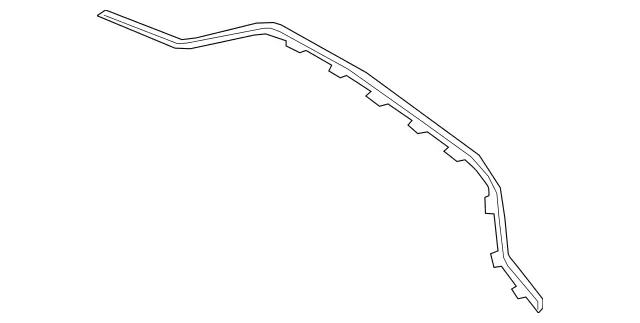 177885280364 - Attachment Parts: Trim Molding for Mercedes-Benz Image