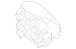 86094009116 - Electrical: Driver Air Bag for Mercedes-Benz Image