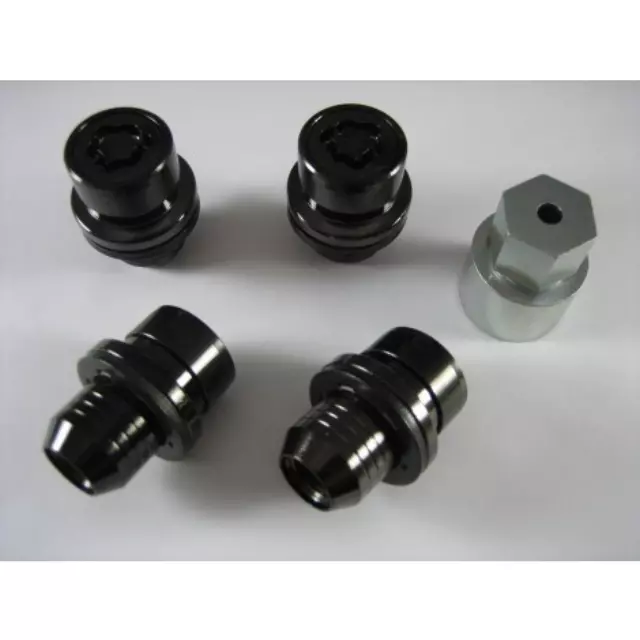 Locking Wheel Nuts - Black Finish - Land-Rover (VPLCY0105)
